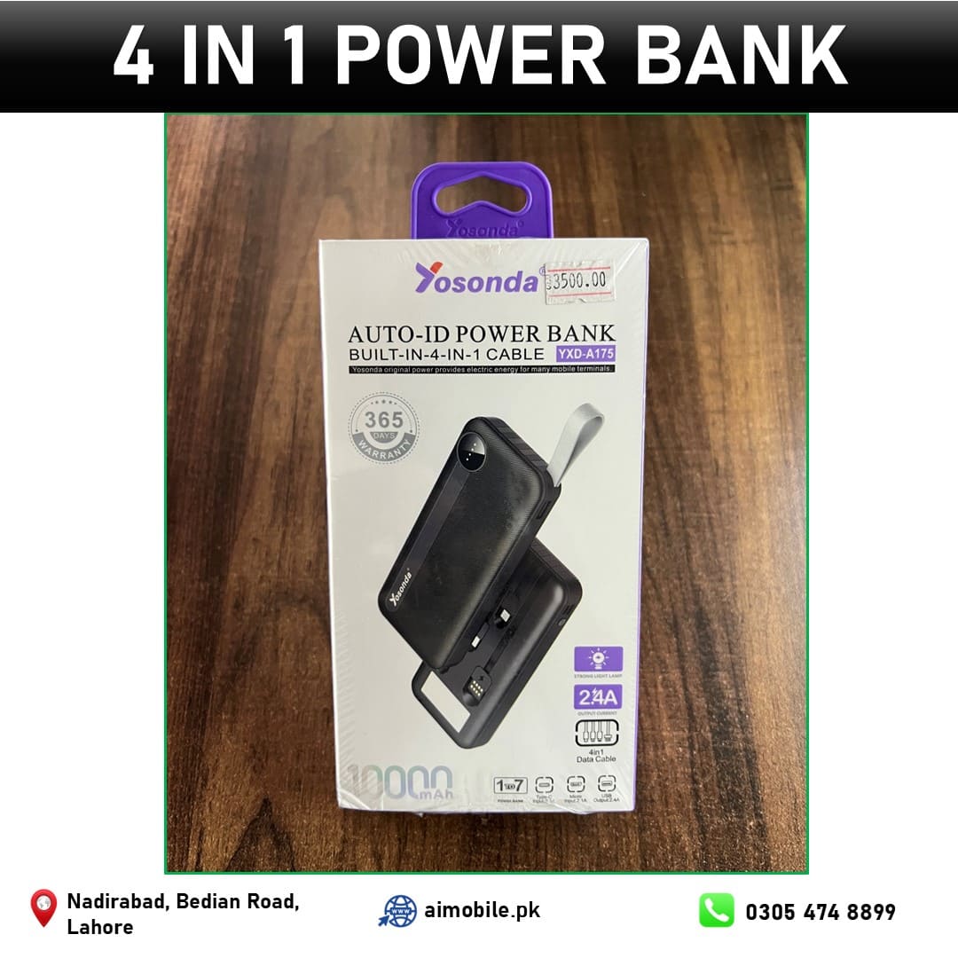 4 in 1 Power Bank