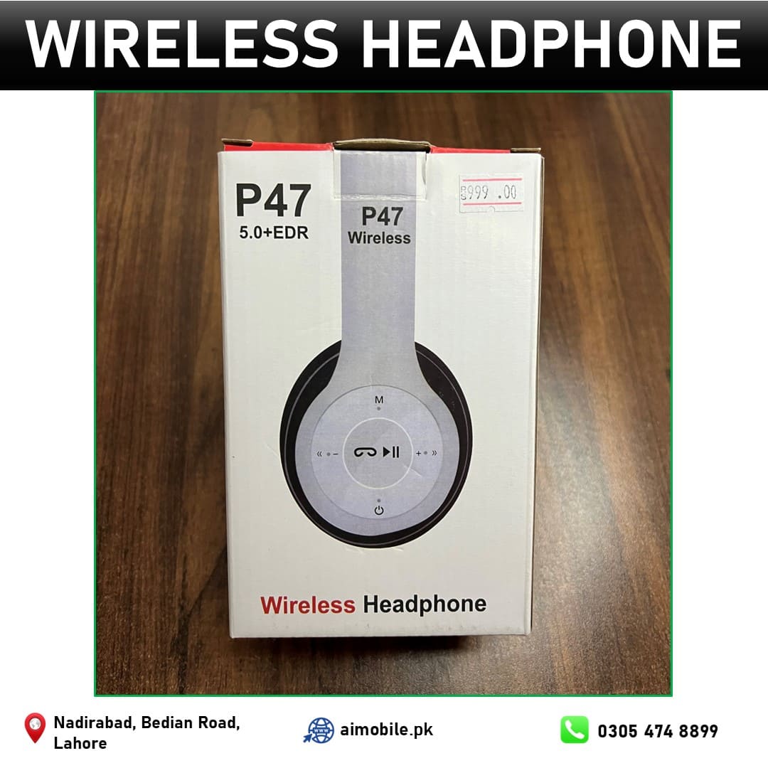 P47 Wireless Headphones Price in Pakistan β Bluetooth Headset Rs. 999