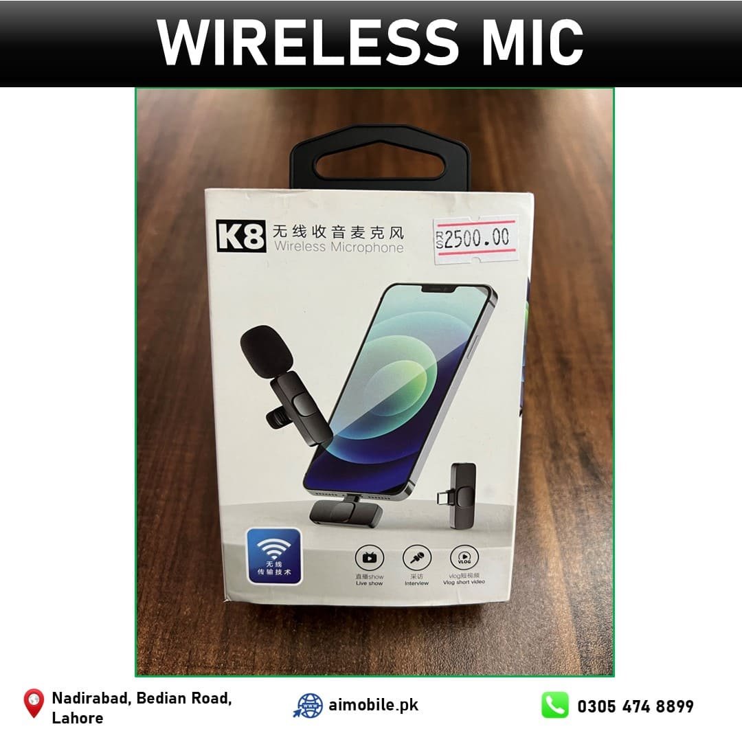 K8 Wireless Microphone