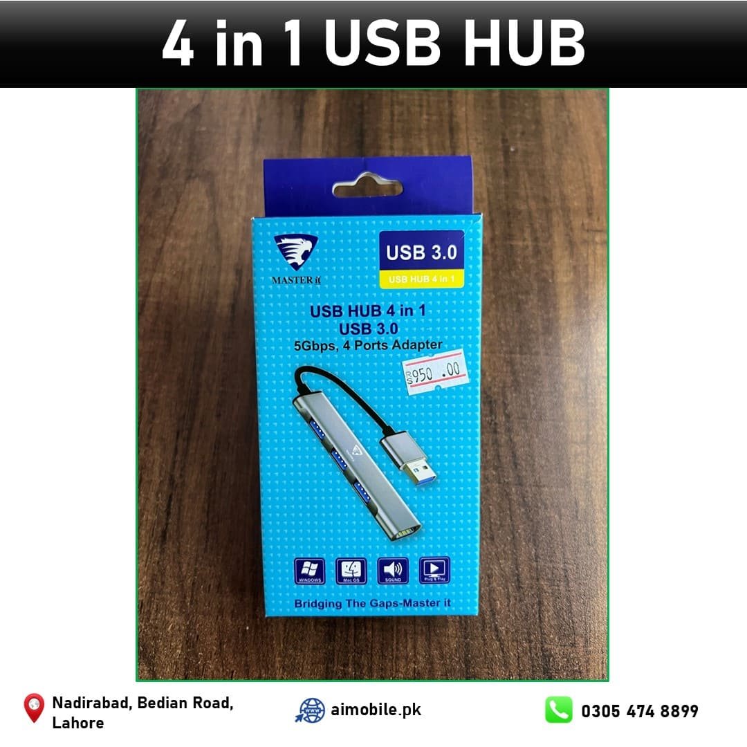 USB Hub 4 in 1